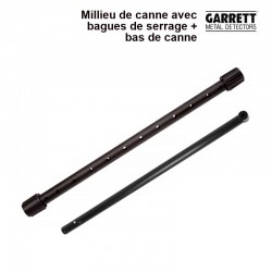 Clip ressort canne Garrett - Pour les bas de canne détecteurs Garrett