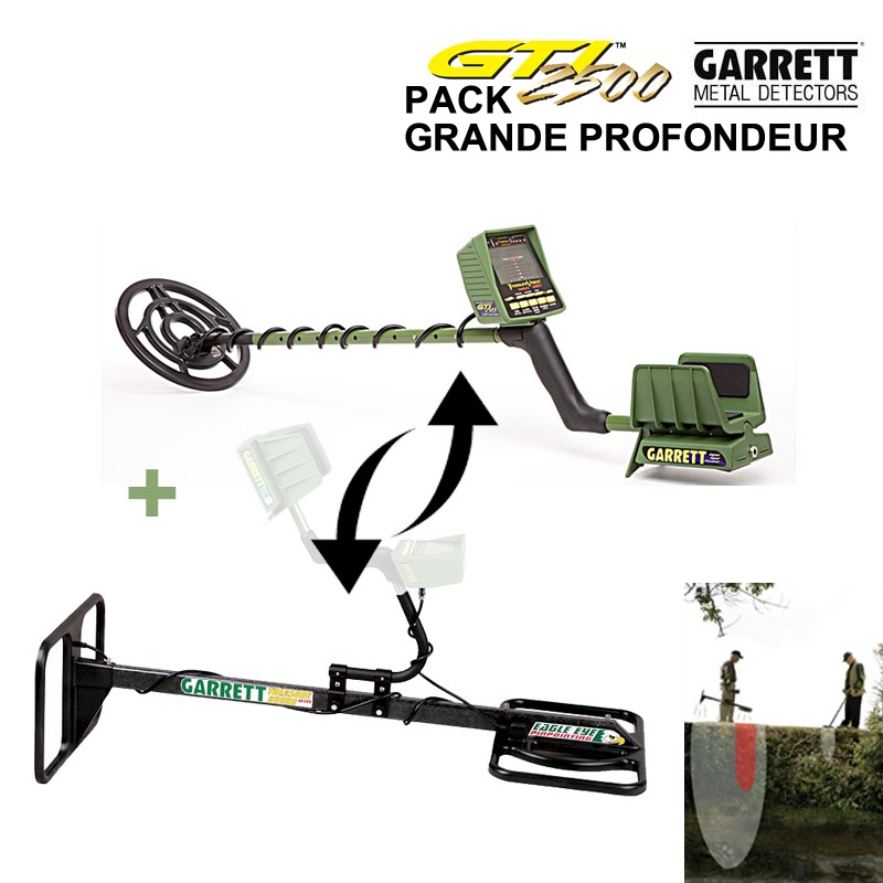 Garrett GTI 2500 pack grande profondeur