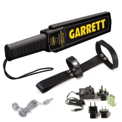 Pack Garrett Superscanner V + Holser, oreillette et chargeur