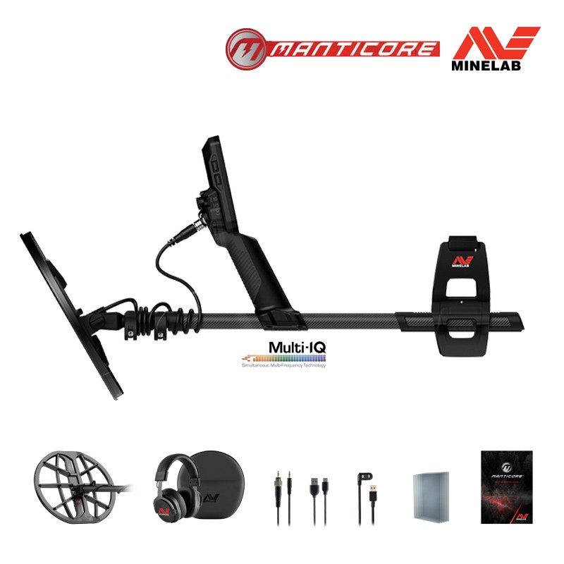 Détecteur De Métaux Minelab Manticore 2D Multi-IQ - Professionnel - Neuf Sous Emballage