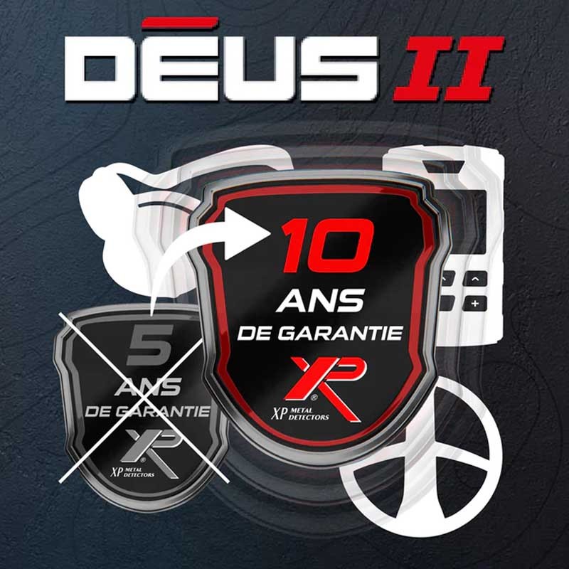 Extension garantie 5 ans XP DEUS II officielle