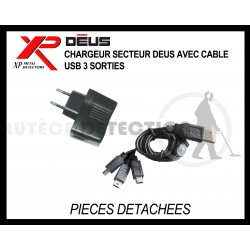 Chargeur secteur XP DEUS 3 sorties