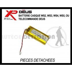 Batterie Casque XP WS2, WS3, WS4, WS5 ou télécommande Deus