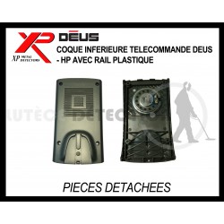 Coque arrière télecommande Deus - Hp avec rail plastique