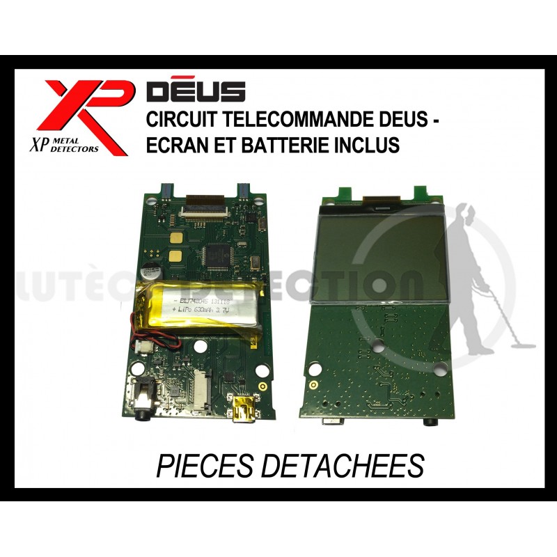 Circuit télécommande Deus - Ecran et batterie inclus