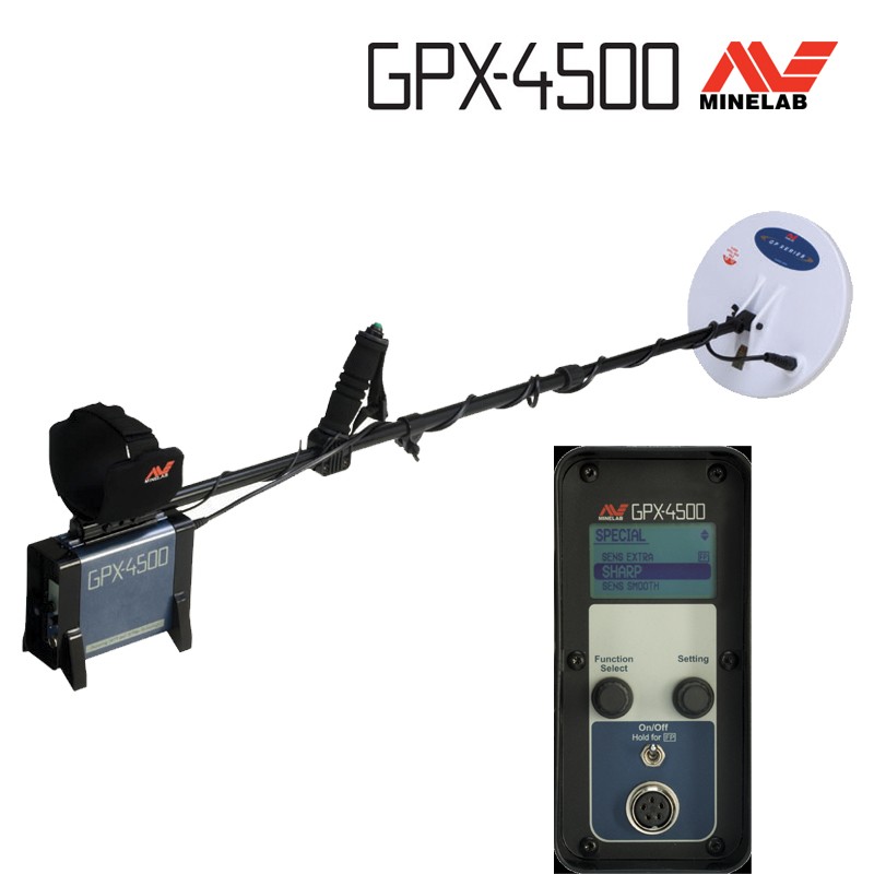 Minelab GPX 4500 - Le légendaire détecteur d'or chez Lutèce Détection