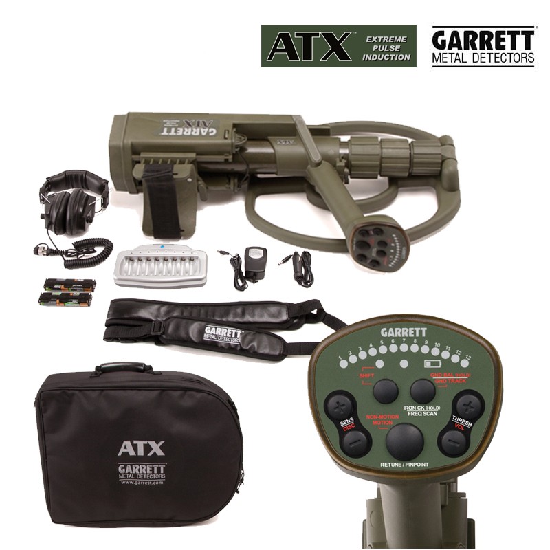 Garrett ATX détecteur de métaux tout terrain pour la recherche d'or