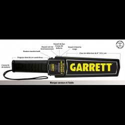Garrett Super Scanner V – détecteur de sécurité portatif professionnel