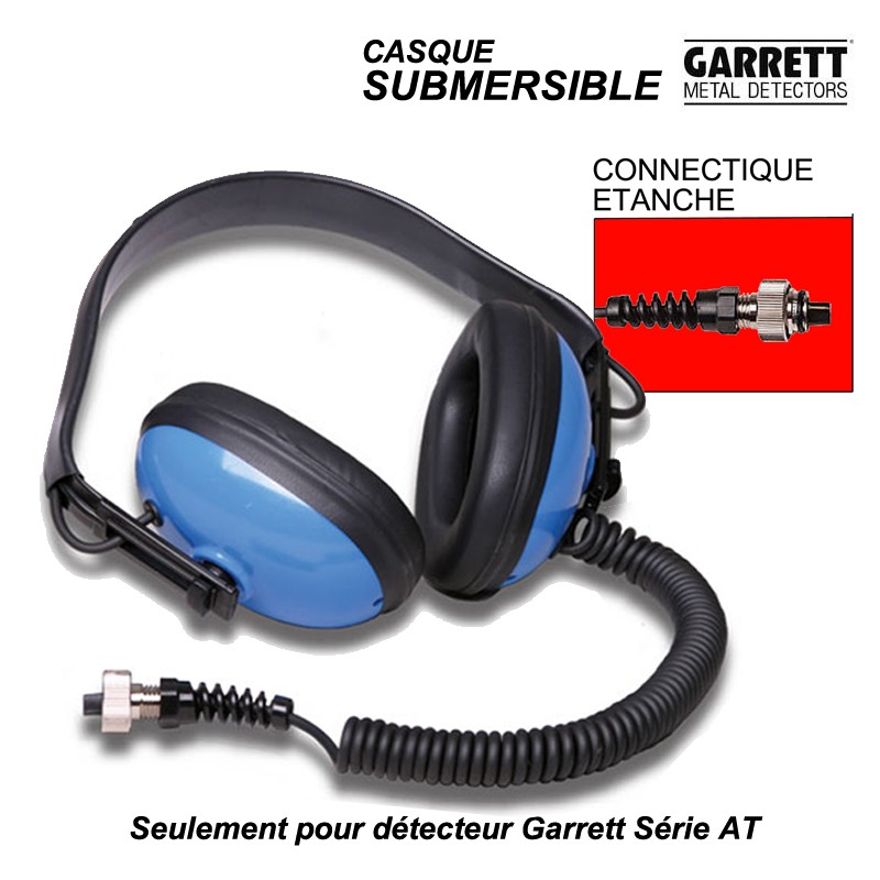 Casque submersible Garrett