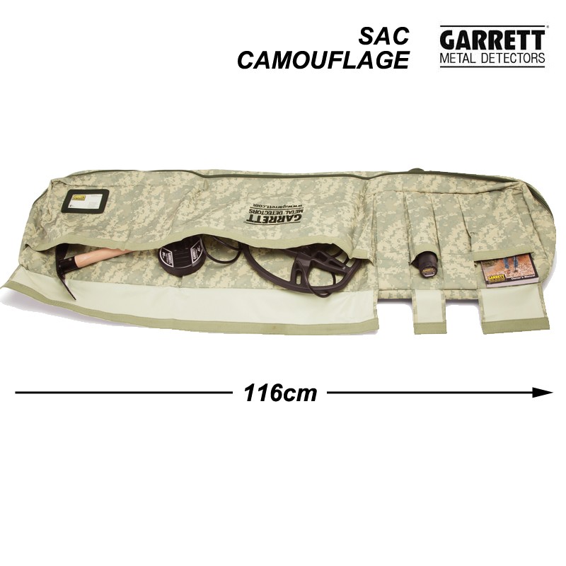 Housse de transport camouflage Garrett