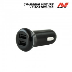 Chargeur voiture USB Minelab