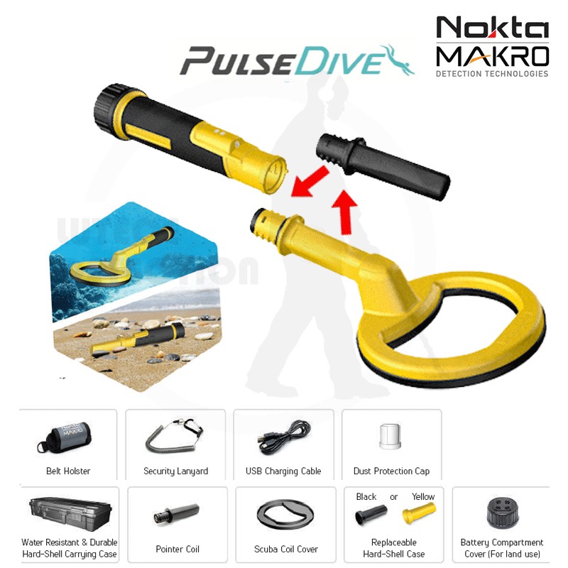 Nokta Makro Pulse Dive Scuba Jaune