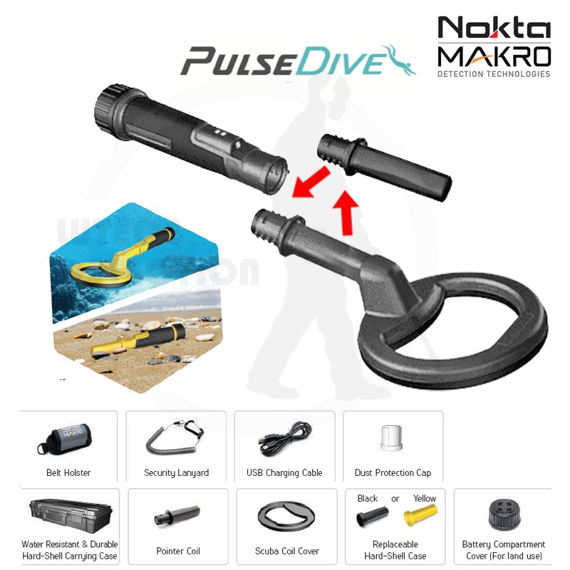 Nokta Makro Pulse Dive Scuba noir Nokta Makro Pulse Dive Scuba noir